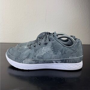 Nobull Late Bloomer Canvas Trainer Mens 8.5 Gray Athletic Gym Sneakers Shoes